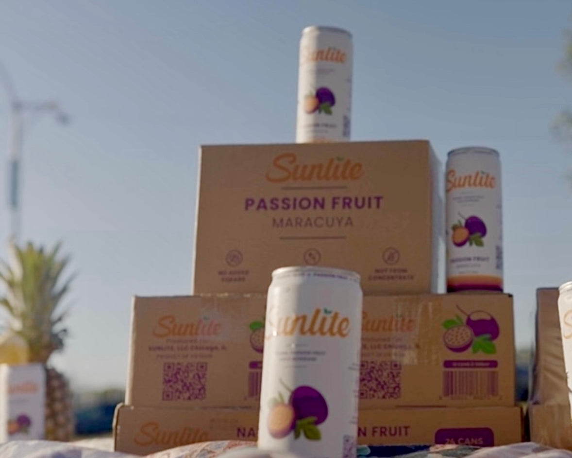 Sunlite Passion Fruit Juice ☀️🌴 - 12pk Box