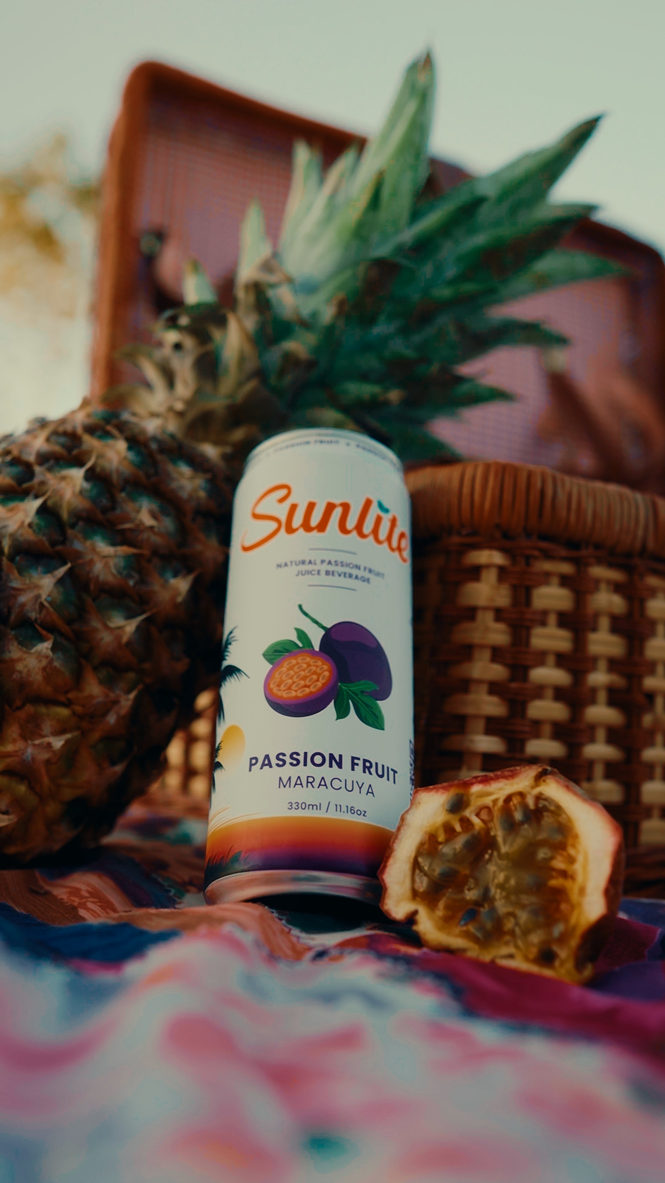 Sunlite Passion Fruit Juice ☀️🌴 - 12pk Box